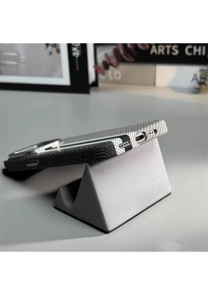 Iphone 14 Uyumlu Lux Carbon Fiber Magsafe Ekstra Dayanıklı Lens Hediyeli fırsatları