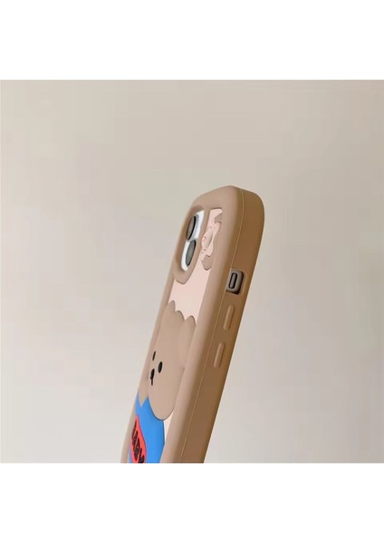 Iphone 14 Pro Uyumlu Kore Sevimli Ayıcık Hamur Kılıf fiyatları