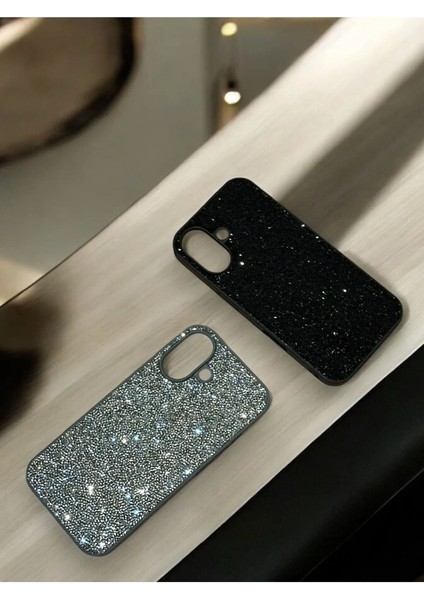 Iphone 16 Uyumlu Parlak Pırlanta Taşlı Elmas Pullu Işıltılı Parıltılı Lux Telefon Kılıfı Kapak fırsatları