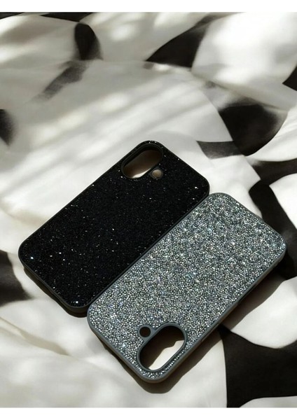 Iphone 16 Uyumlu Parlak Pırlanta Taşlı Elmas Pullu Işıltılı Parıltılı Lux Telefon Kılıfı Kapak indirimleri