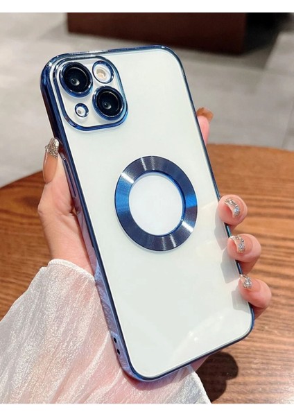 Iphone 12 Pro Kılıf Köşeleri Renkli Şeffaf Kamera Korumalı Silikon Luxury Kapak