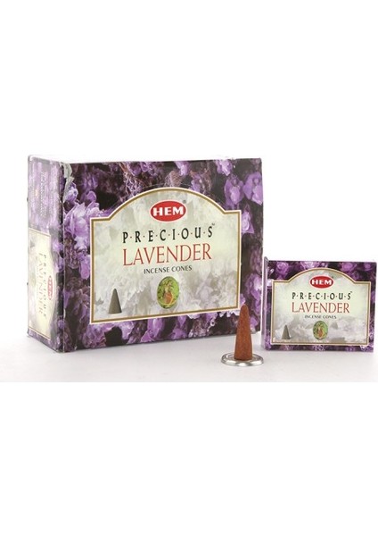 Precious Lavender Aromalı Konik Tütsü