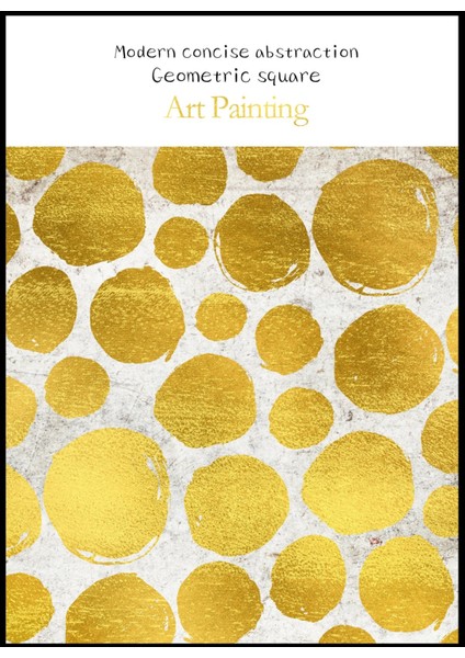 Harikabirev|gold-Gümüş Soyut Şekilli Kombini |çerçeveli Temperli Cam Tablo 3lü Yatay fırsatları