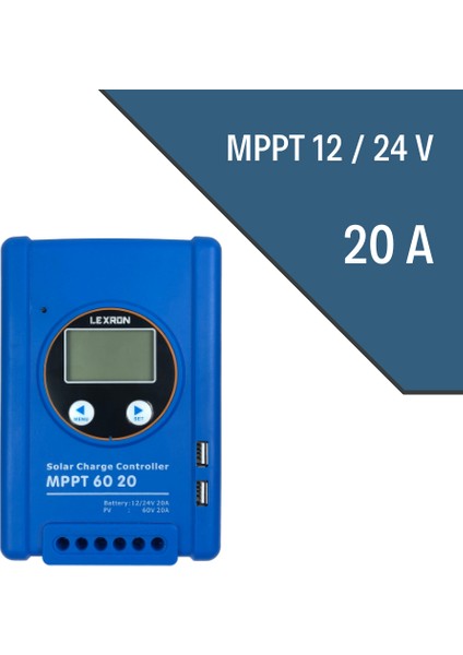 20A Mppt Şarj Kontrol Cihazı indirimleri