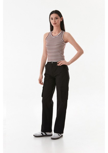 Kargo Cepli Paraşüt Kumaş Pantolon