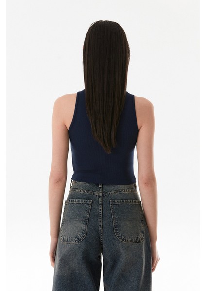 Basic Fitilli Halter Yaka Modal Body fırsatları