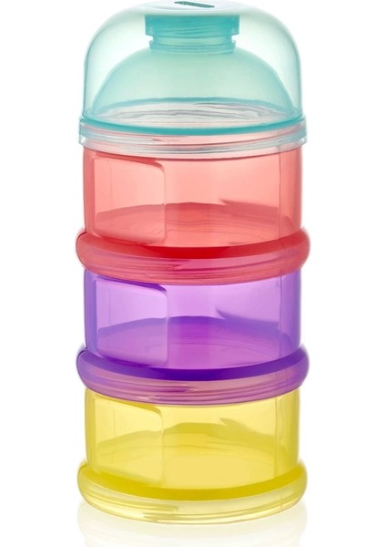 Babyjem Katlı Toz Mama Kabı 545 Karışık Renkli