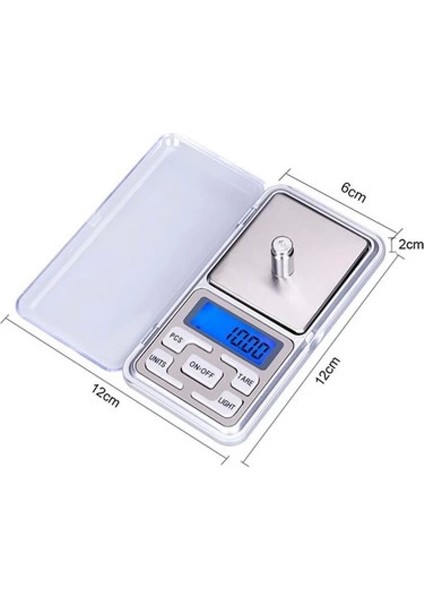 Dijital Hassas Elektronik Kuyumcu Cep Terazisi Tartı 200 gr / 0.01 gr (4887) modelleri