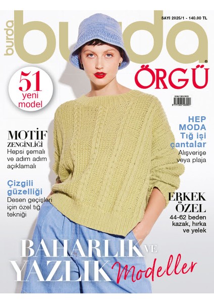 Burda Dergi Örgü Özel 2025/01