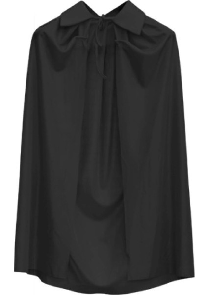 Siyah Renk Yakalı Çocuk Pelerin 90 cm (4887) fiyatları