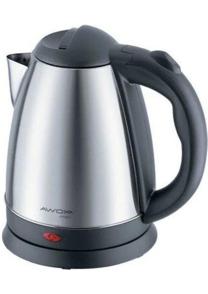 Awox Armada Çelik Kettle 1.8lt Menteşe Kilit Inox Kapak 360° Dönebilen Gövde Otomatik Kapanma (4887)