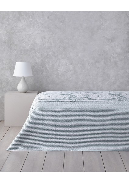 Seaside Serenity Çift Kişilik Çok Amaçlı Örtü 200X220 cm Seledon