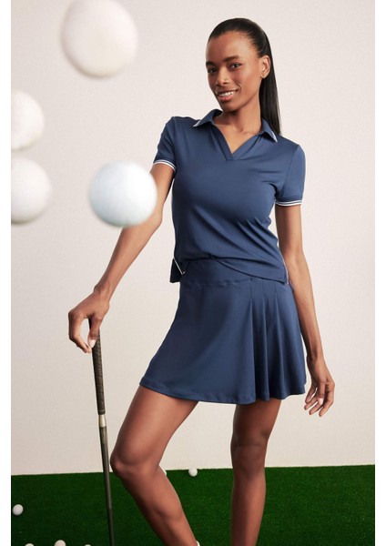 Defactofit Standart Fit Polo Yaka Sporcu Kısa Kollu TIŞÖRT D9300AX25SP fiyatları