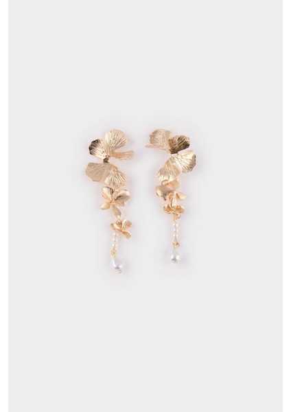 Kadın İncili Sallantılı Küpe E8038AXNS