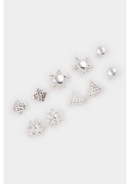 Kadın 6'lı Silver Küpe E9056AXNS fiyatları