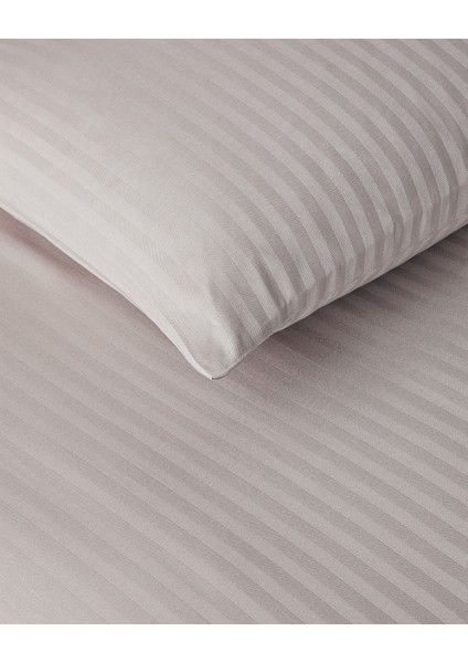 Crystal Ipeksi Twill King Size Nevresim Takımı 240X220 cm Gül Kurusu