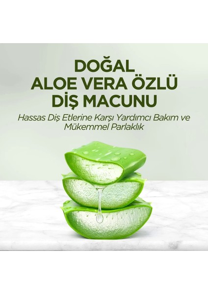 Doğal Diş Macunu 90 gr Aloe Vera