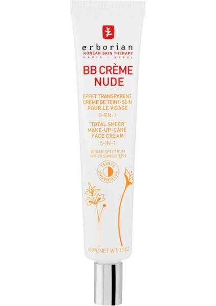 Luxury Erborıan Bb Famıly Bb Nude Krem 45ML 1 Adet