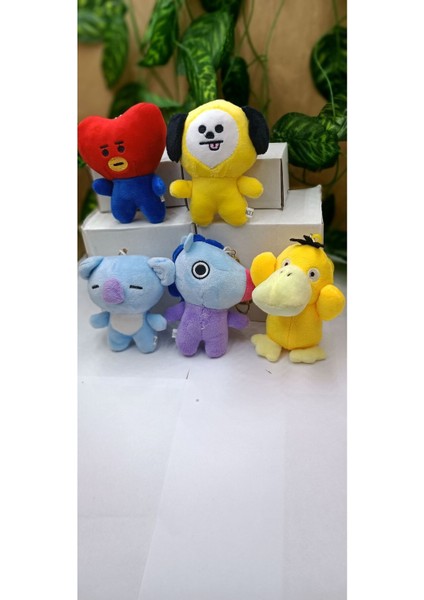 Luxury Sevimli Peluş Bt Karakterleri Oyuncak Bebek Anahtarlık Hediyelik Sevimli Peluş Anahtarlık 1 Adet fırsatları