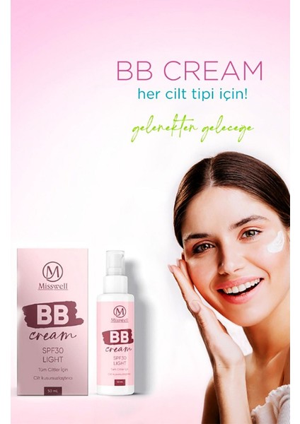 Luxury Bb Cream SPF30, Tüm Ciltler Için Kapatıcı Krem 1 Adet