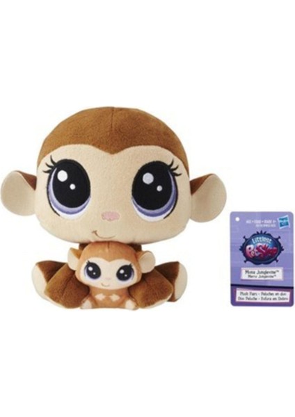 Luxury Littlest Pet Shop Miniş ve Yavru Miniş Peluş B9852 1 Adet