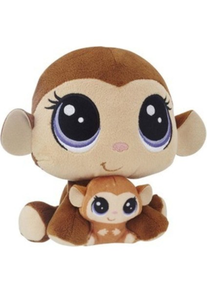 Luxury Littlest Pet Shop Miniş ve Yavru Miniş Peluş B9852 1 Adet