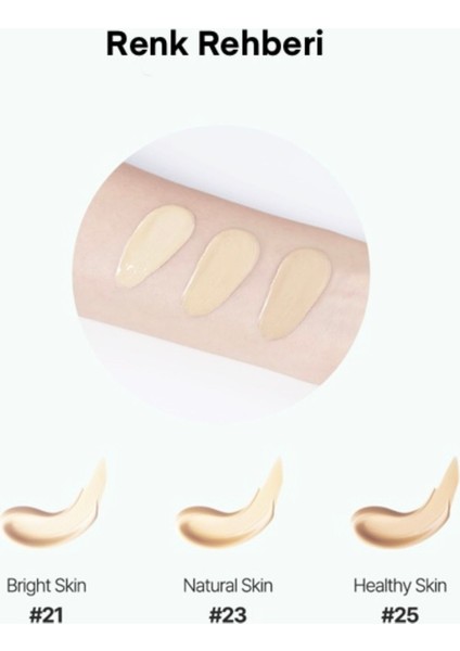 Luxury Cushion, Doğal Işıltı, Sağlıklı Cilt ve Yüksek Kapatıcılık, Spf 50, Kore'den Ithal / 25 Numara 1 Adet