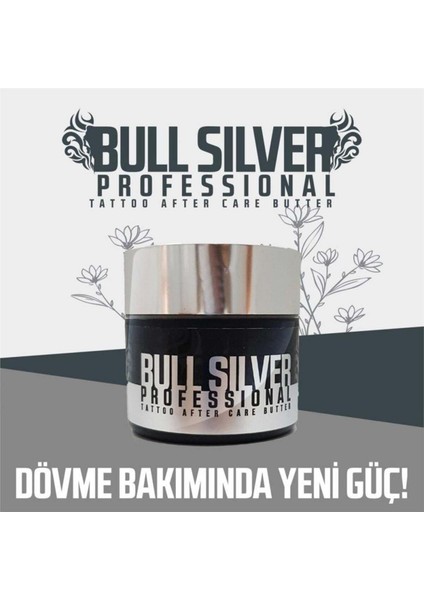 Luxury Bull Silver Professional Tattoo After Care Butter 24'lü - Bakım Kremi 1 Adet fırsatları