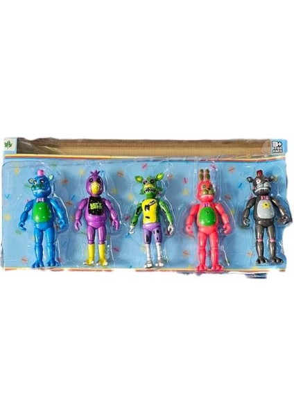 Luxury 5 Lı Freddy Kutulu Set 1 Adet