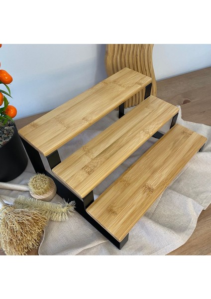 Luxury Ahşap Baharatlık Stant 1 Adet