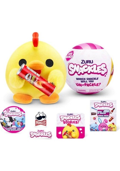 Luxury Snackles-Pelüş Aburcubur Sürpriz 12 cm 77510 1 Adet