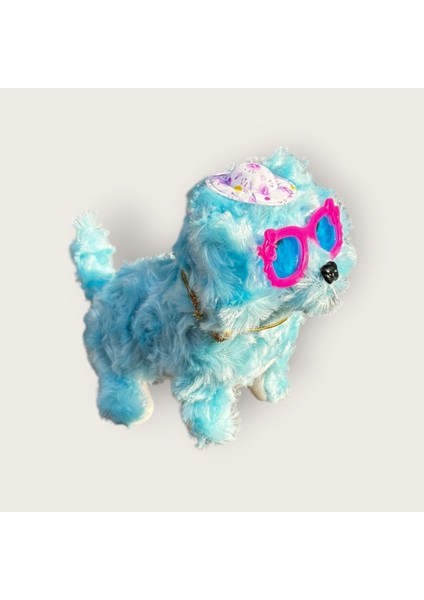 Luxury Havlayan ve Yürüyen 25 cm Peluş Köpek 1 Adet