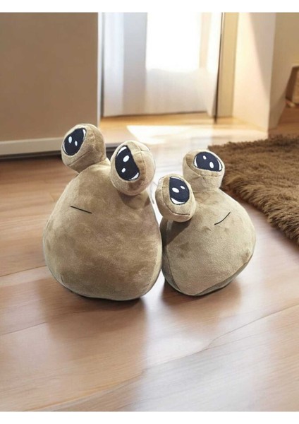 Luxury 28 cm Pou Peluş Yumuşak Dolgu Çocuk Oyun Arkadaşı 1 Adet fiyatları