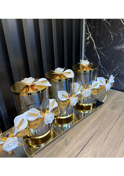 Luxury 3'lü Lux Baharatlık 1 Adet