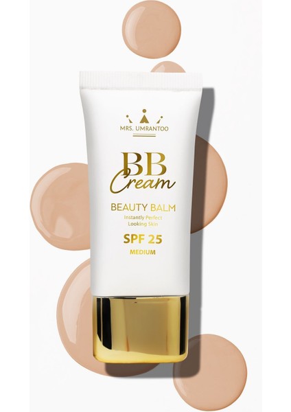 Luxury By Umrantoo Bb Krem Medium Doğal Görünüm Kusursuz Kapatıcılık 1 Adet