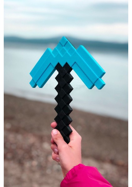Luxury BURSA3DFILAMENT Oyuncak Minecraft Elmas Kazma / Minecraft Çocuk Oyuncakları 1 Adet