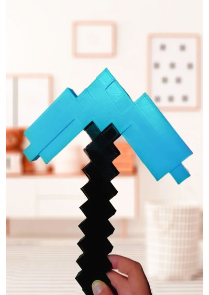 Luxury BURSA3DFILAMENT Oyuncak Minecraft Elmas Kazma / Minecraft Çocuk Oyuncakları 1 Adet