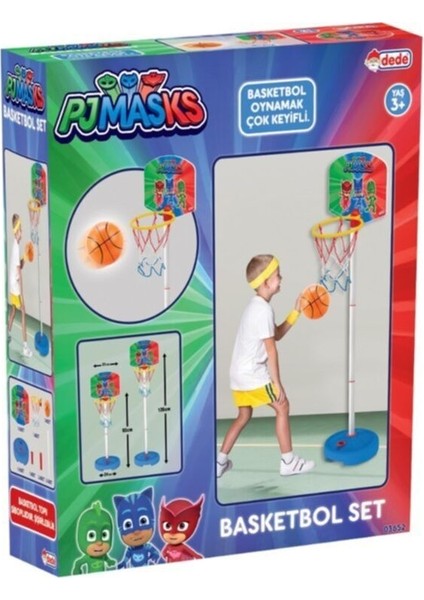 Luxury Oyuncak Pj Maskeliler Küçük Boy Ayaklı Basket Potası 03652 1 Adet