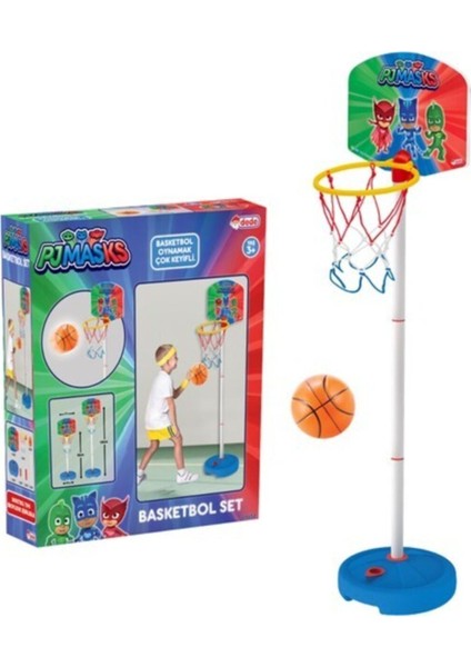 Luxury Oyuncak Pj Maskeliler Küçük Boy Ayaklı Basket Potası 03652 1 Adet
