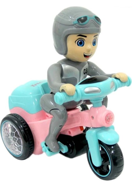 Luxury Electric Tricycle Pilli Işıklı Sesli Motorsiklet 1 Adet