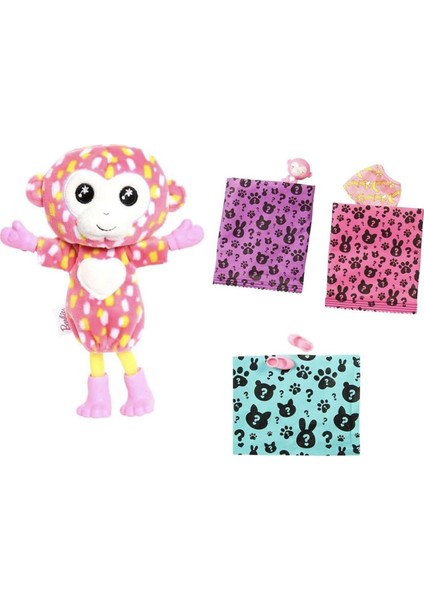 Luxury Cutie Reveal Bebekler Chelsea Tropikal Orman Serisi Maymun HKR14 1 Adet fiyatları