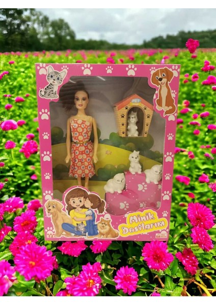 Luxury Minik Dostlarım Oyuncak Bebek Seti 1 Adet