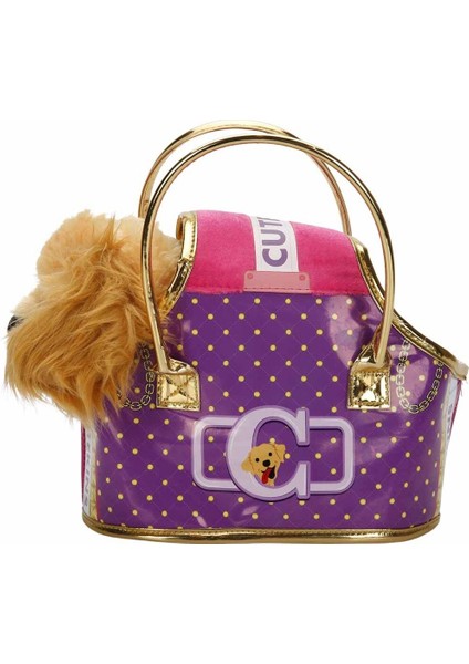 Luxury Cutekins Taşıma Çantalı Peluş Köpek Valerie 1 Adet