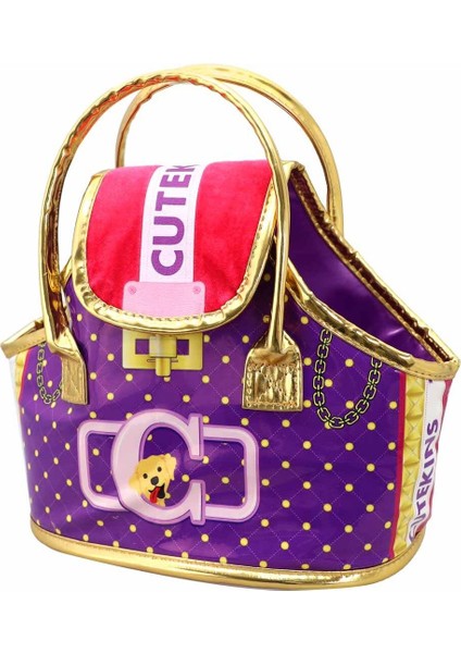 Luxury Cutekins Taşıma Çantalı Peluş Köpek Valerie 1 Adet
