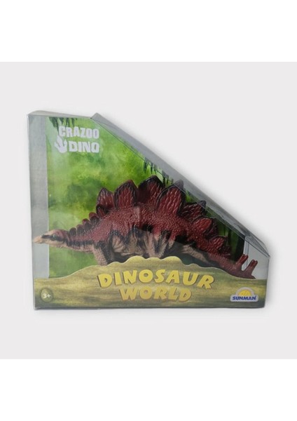 Luxury Dinazor Figür Oyuncak 15 cm - Stegosaurus 1 Adet