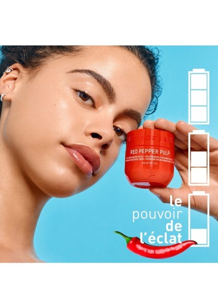 Luxury Erborıan Red Pepper Pulp - Gel Crème Booster- Canlandırıcı Jel Krem 50 ml 1 Adet
