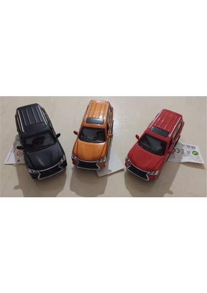 Luxury Oyuncak Metal Sesli Jeep 2062-FY6208-12D (Karışık Renk 1 Adet) 1 Adet