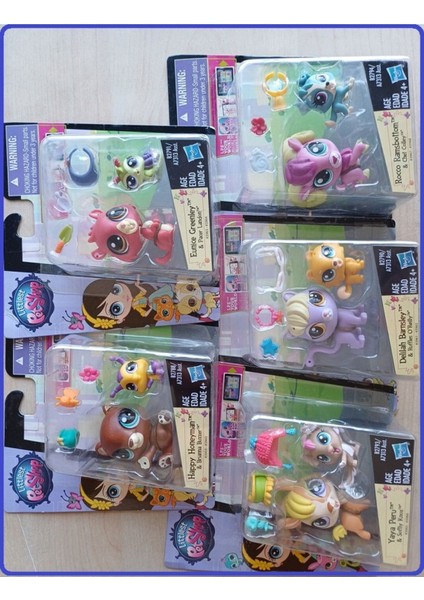 Luxury Miniş Littlest Petshop Tam 5 Paket Birden Lisanslı Kutulu Minişler Oyuncak Tüm Seri 1 Adet