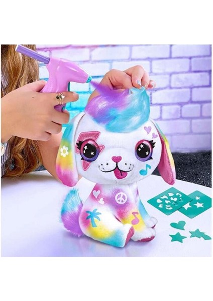 Luxury Airbrush Plush Peluş Puppy 1 Adet