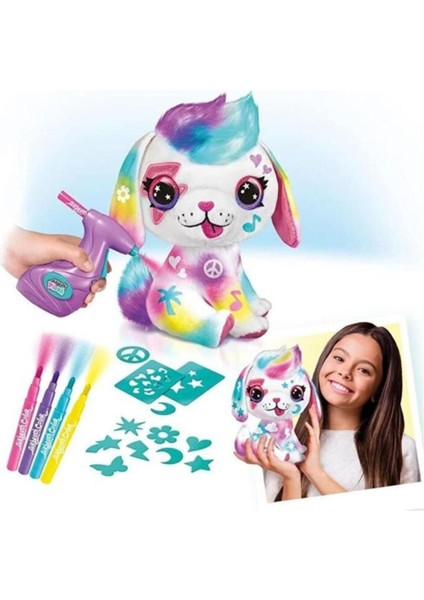 Luxury Airbrush Plush Peluş Puppy 1 Adet